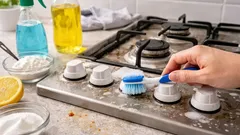 コンロのつまみの油汚れが跡形もなく落とせる：プロの清掃員が教える秘密