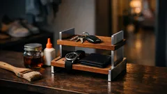 100均だけで玄関が整う 2段トレー収納スタンドDIYの作り方